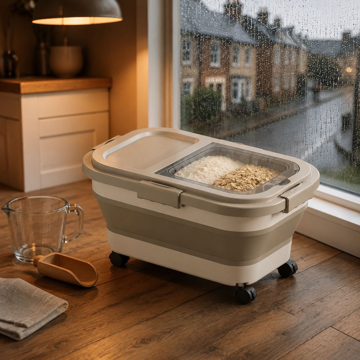 Foldable Airtight Grain Storage Container