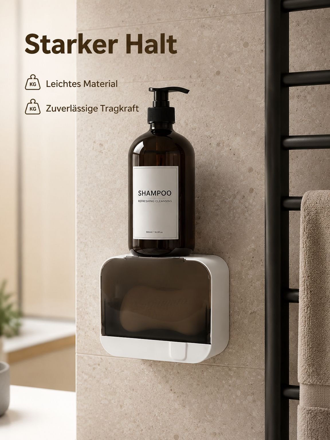 Platzsparende Lösung für kleine Badezimmer