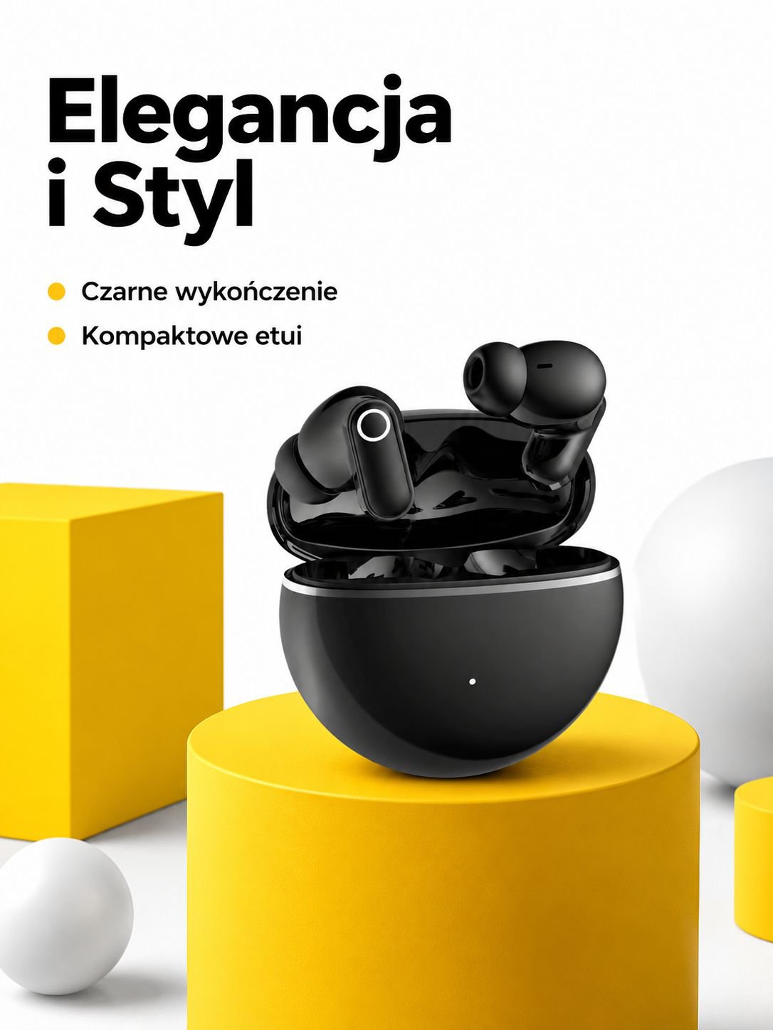 Lekka i przenośna inteligentna słuchawka Bluetooth