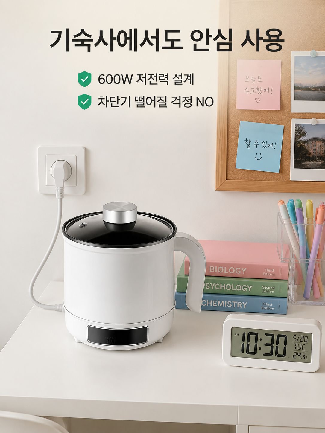 미니 기숙사 전기 냄비 