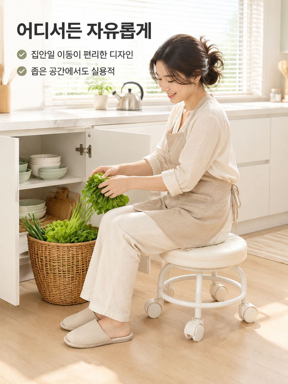앉은뱅이 바퀴의자