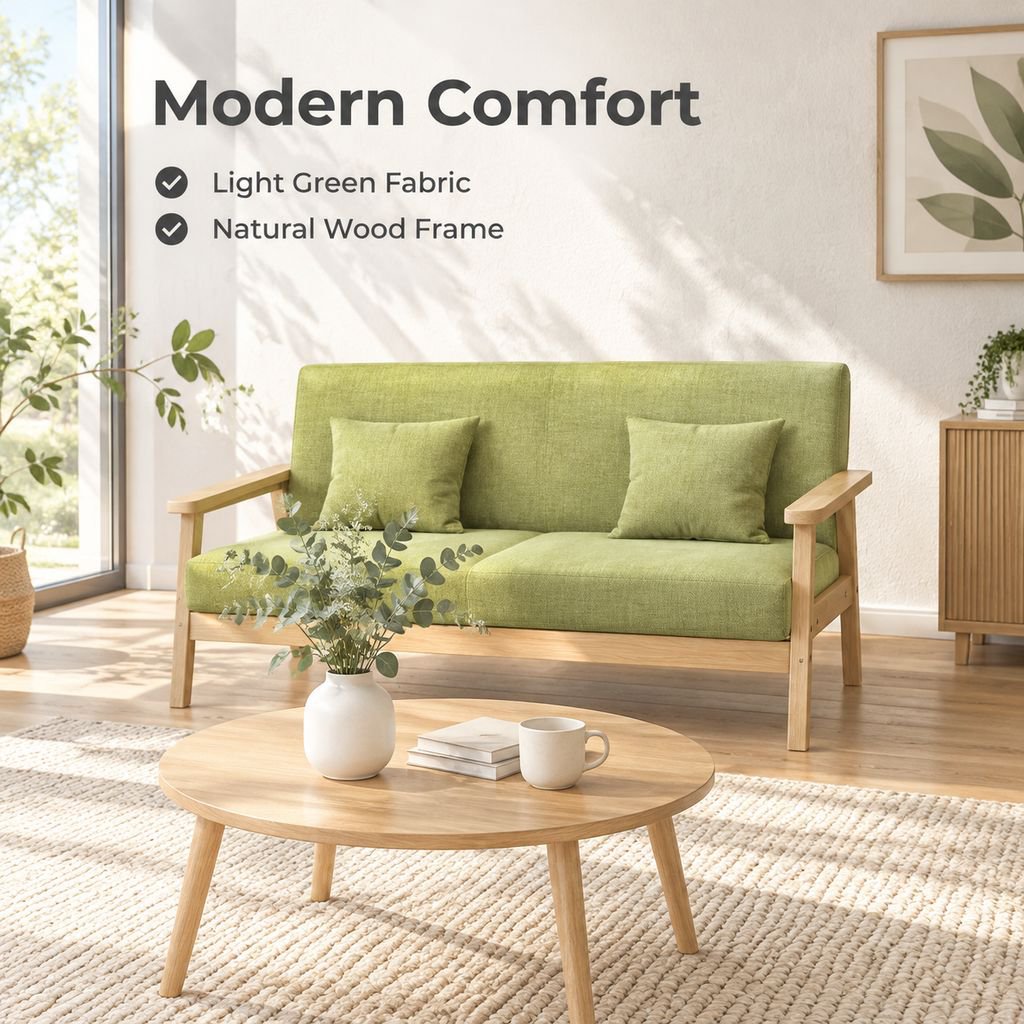 Simple Fabric Sofa for Living Room
