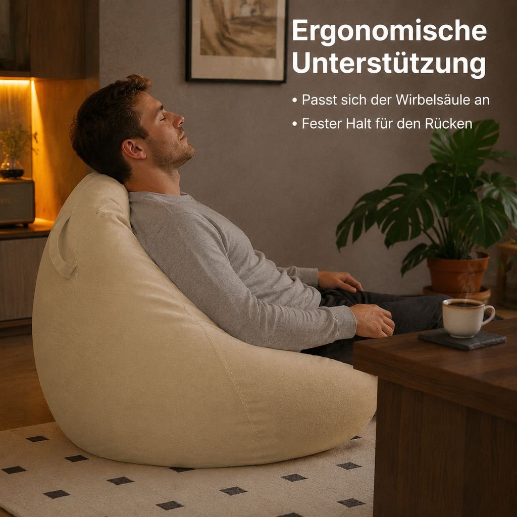 Sitzsack (zum Liegen oder Schlafen)