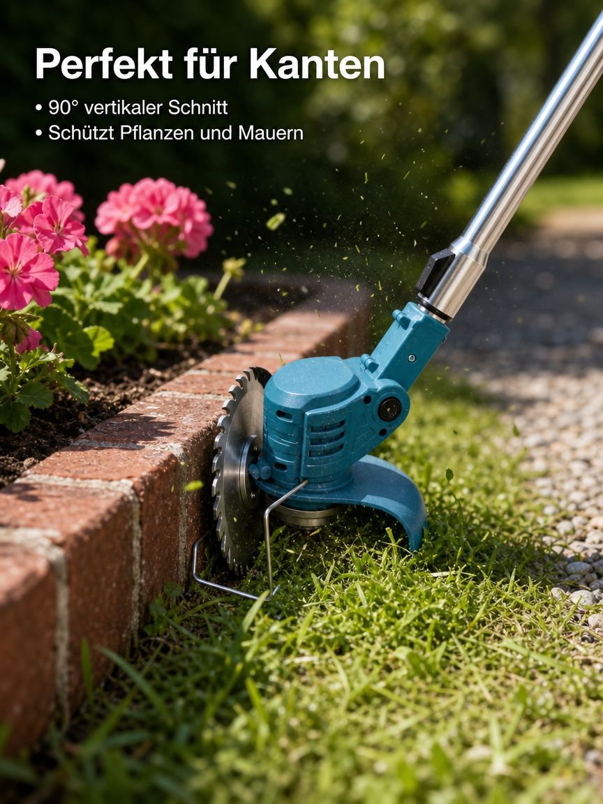 Rasentrimmer leicht und einfach zu bedienen