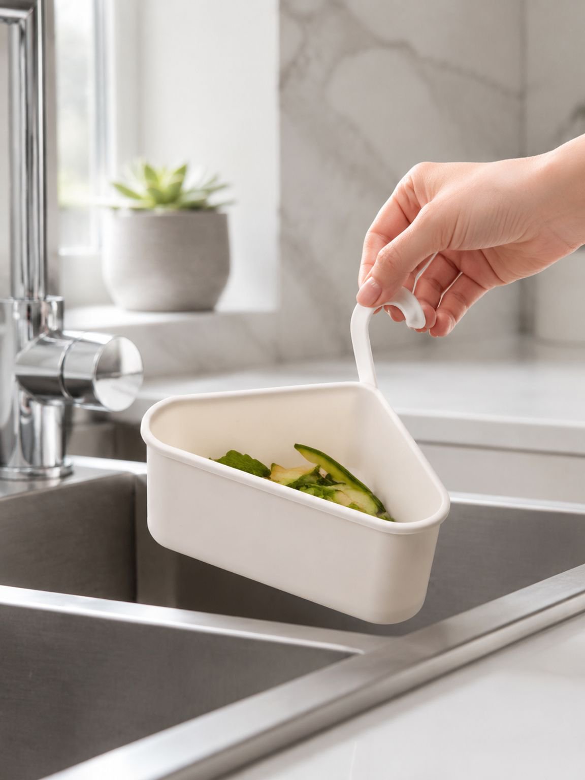Hanging Sink Drain Basket