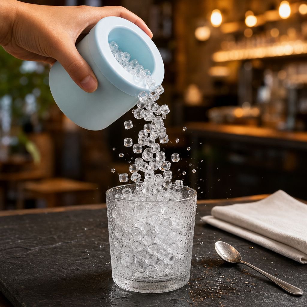 Cylinder Shape Ice Cube Tray