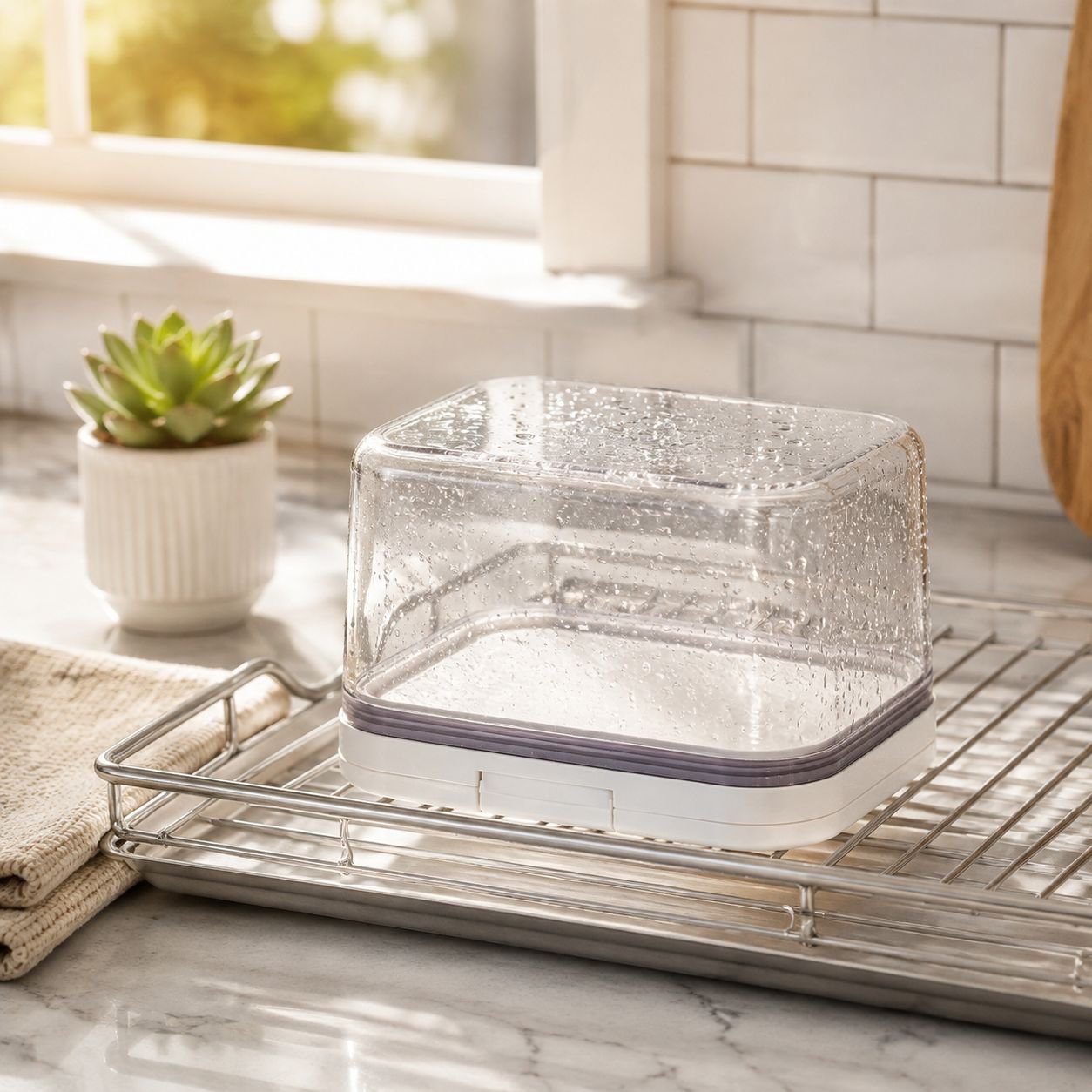 Easy-pour rice storage box with secure seal
