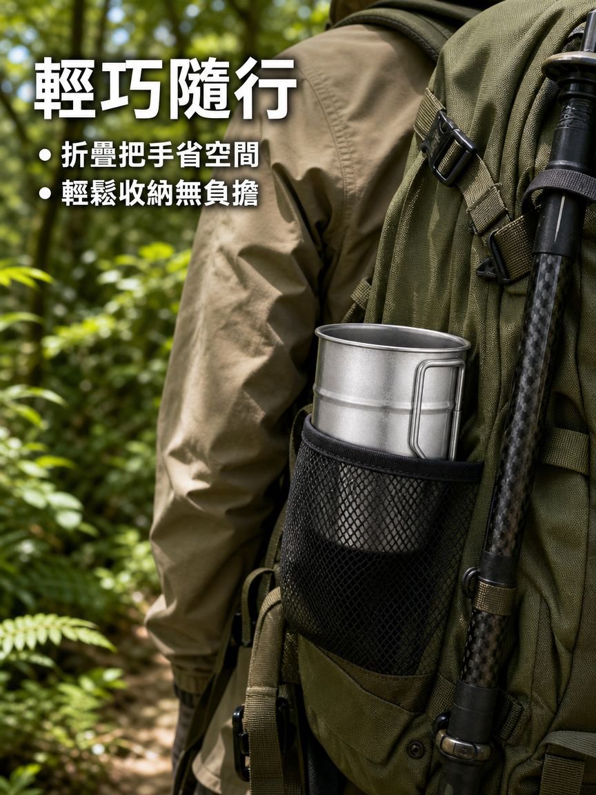 摺疊水杯隨身咖啡杯露營飲水專用