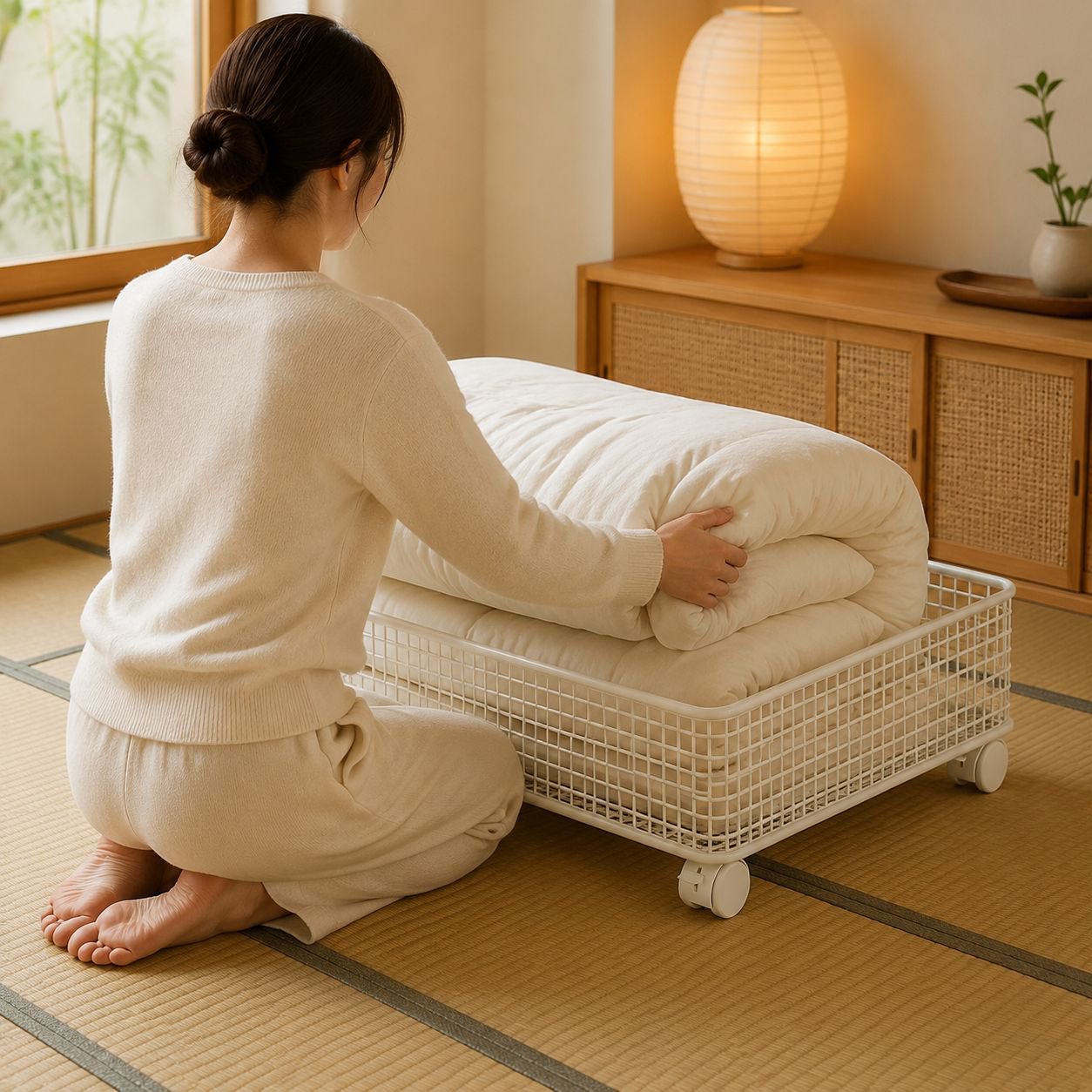 家庭用の衣類整理に便利な収納ケース