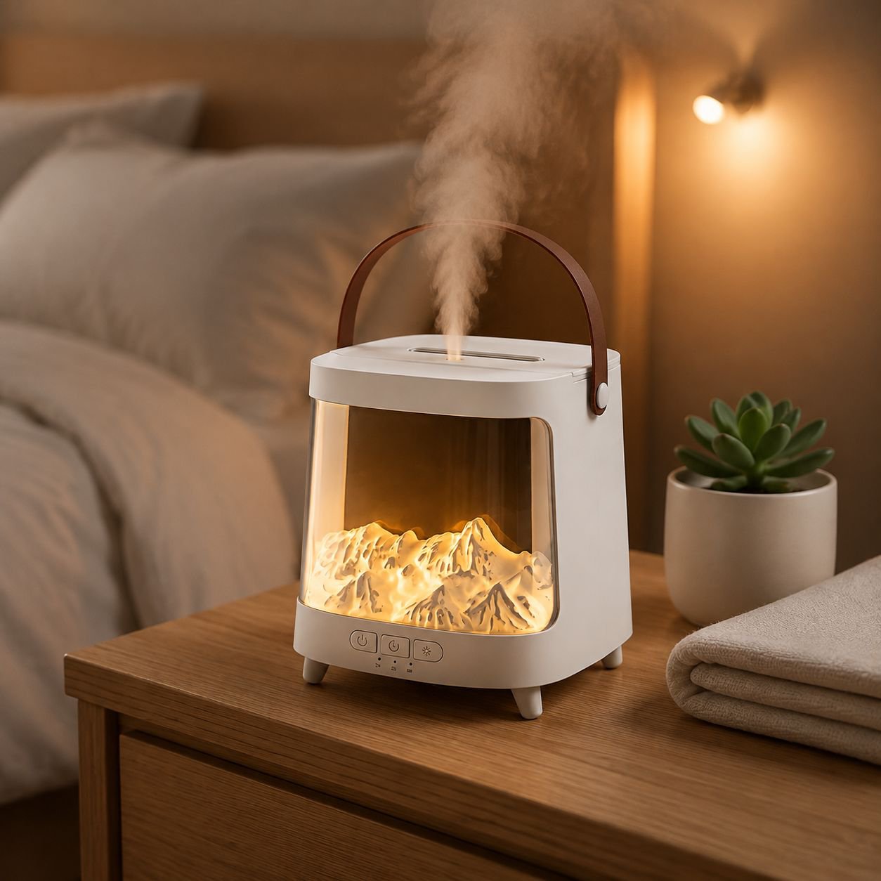 Aurora Large Capacity Aromatherapy Humidifier Silent for Bedroom Home