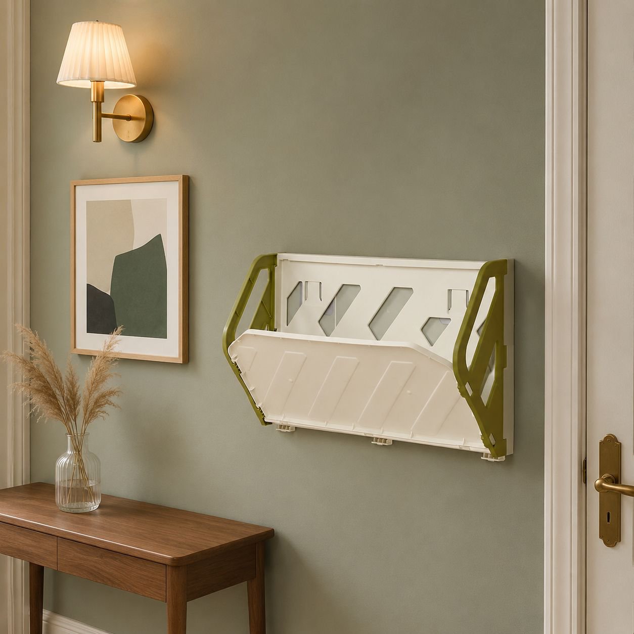 No-damage shoe rack for home entryway