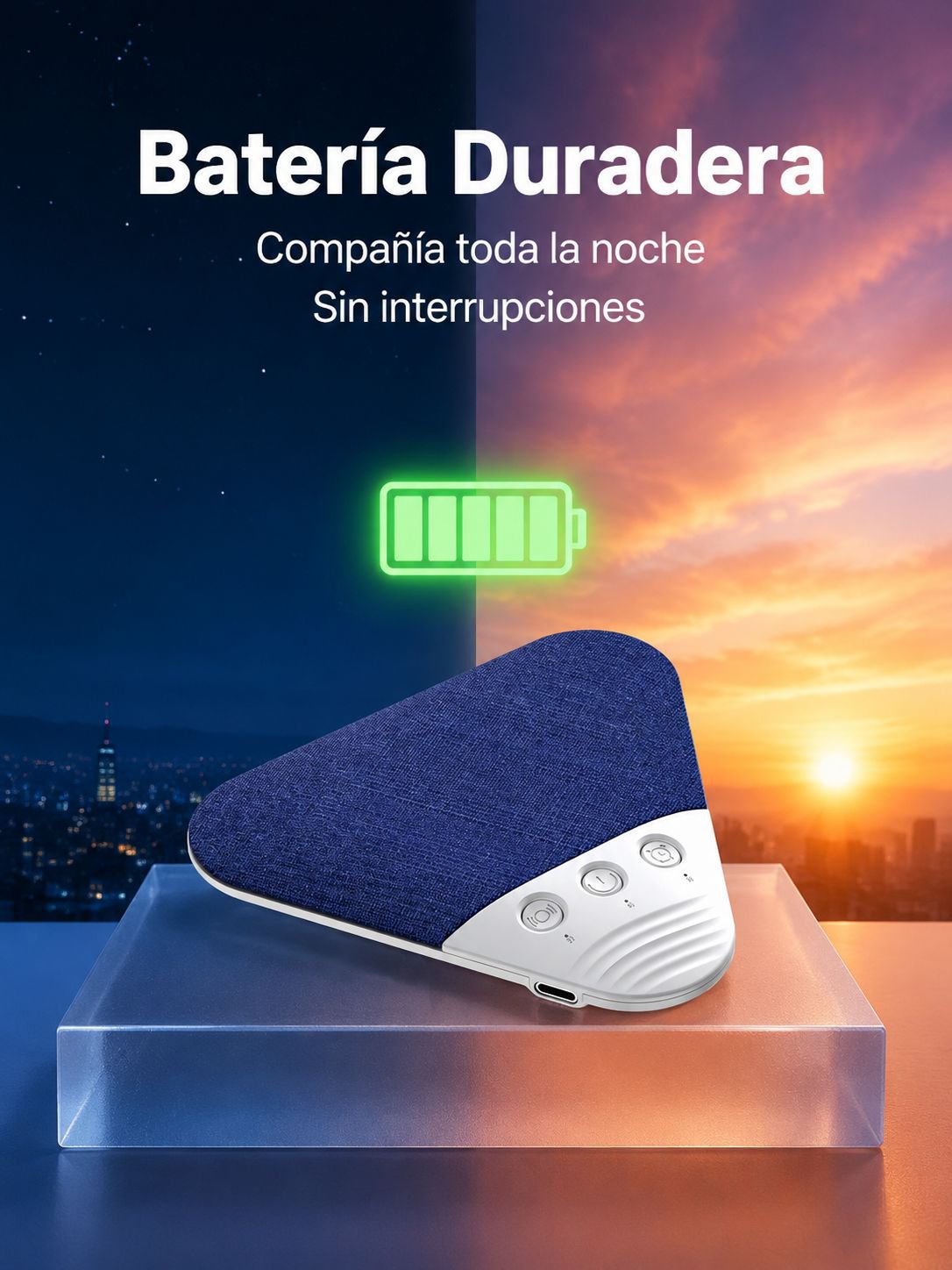 Altavoz Bluetooth para dormir en la mesita de noche