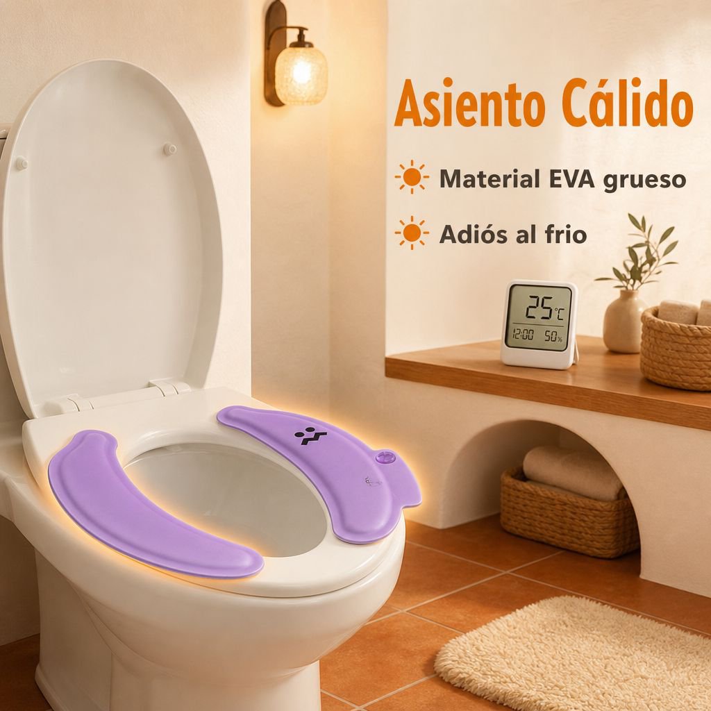 Alfombrilla autoadhesiva para inodoro, elimina olores y deja fragancia, uso doméstico universal