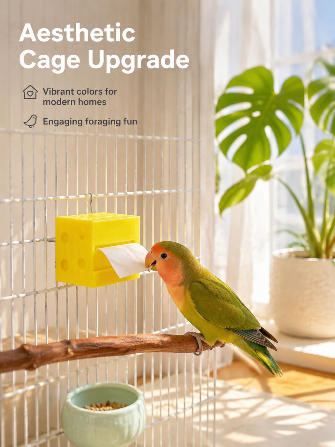 Colorful chewing toys for parrots designed for entertainment and fun