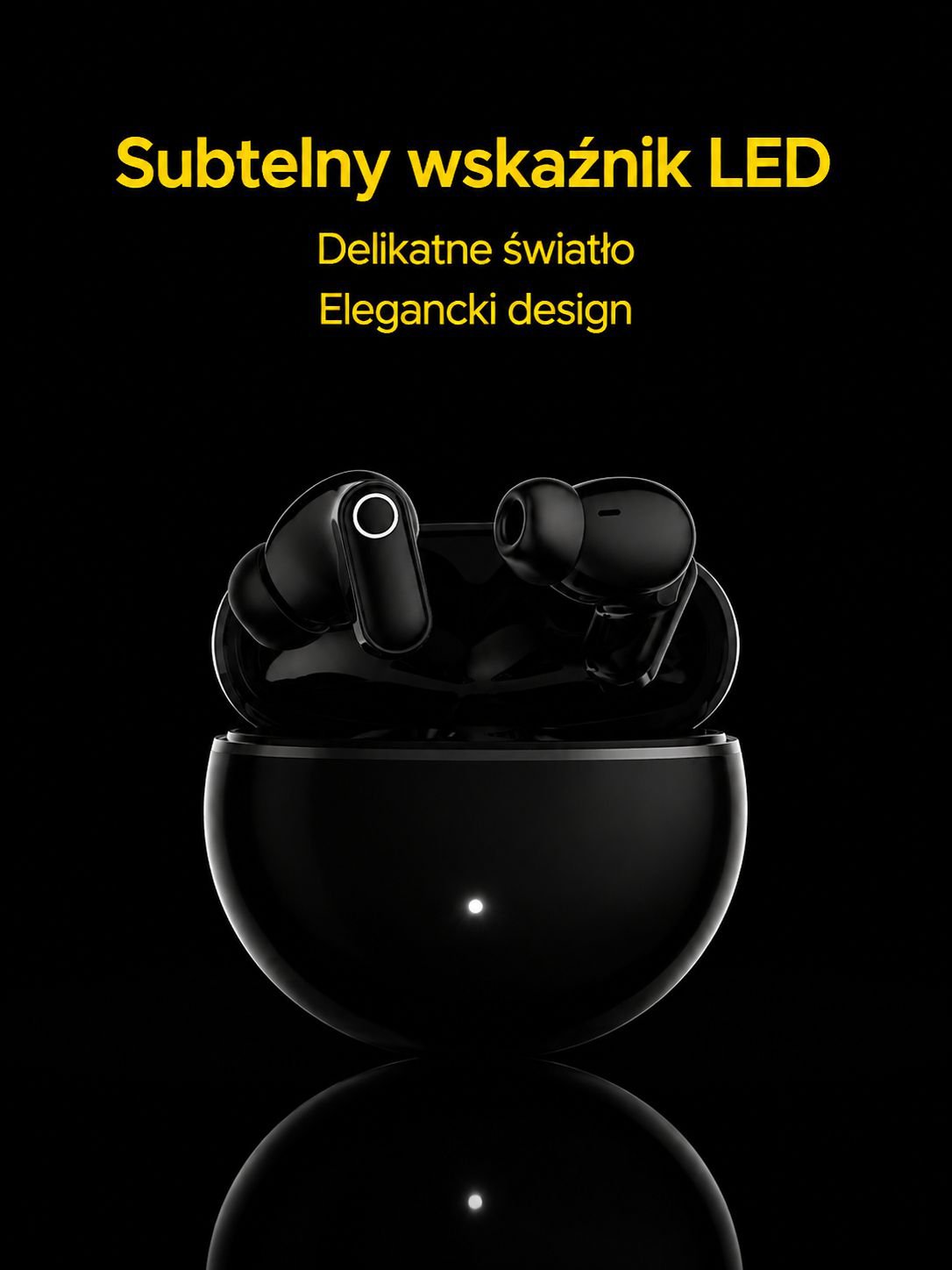 Inteligentna słuchawka bezprzewodowa – ergonomiczny kształt