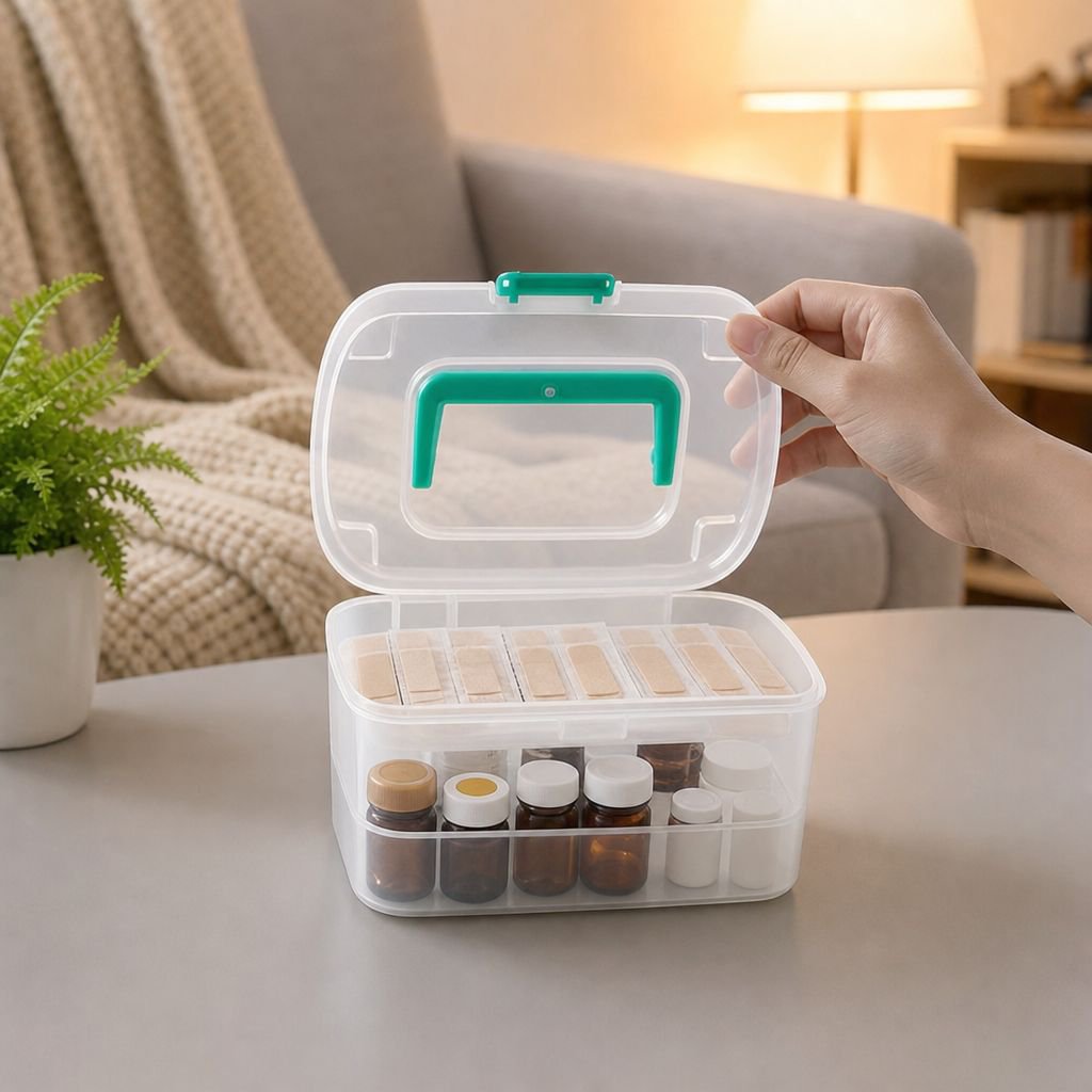 Home & Travel Portable Medicine Box
