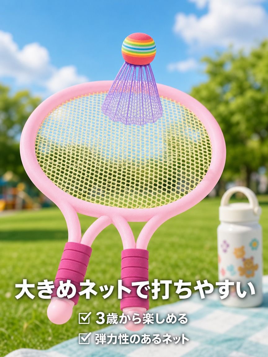 子供用バドミントンラケット