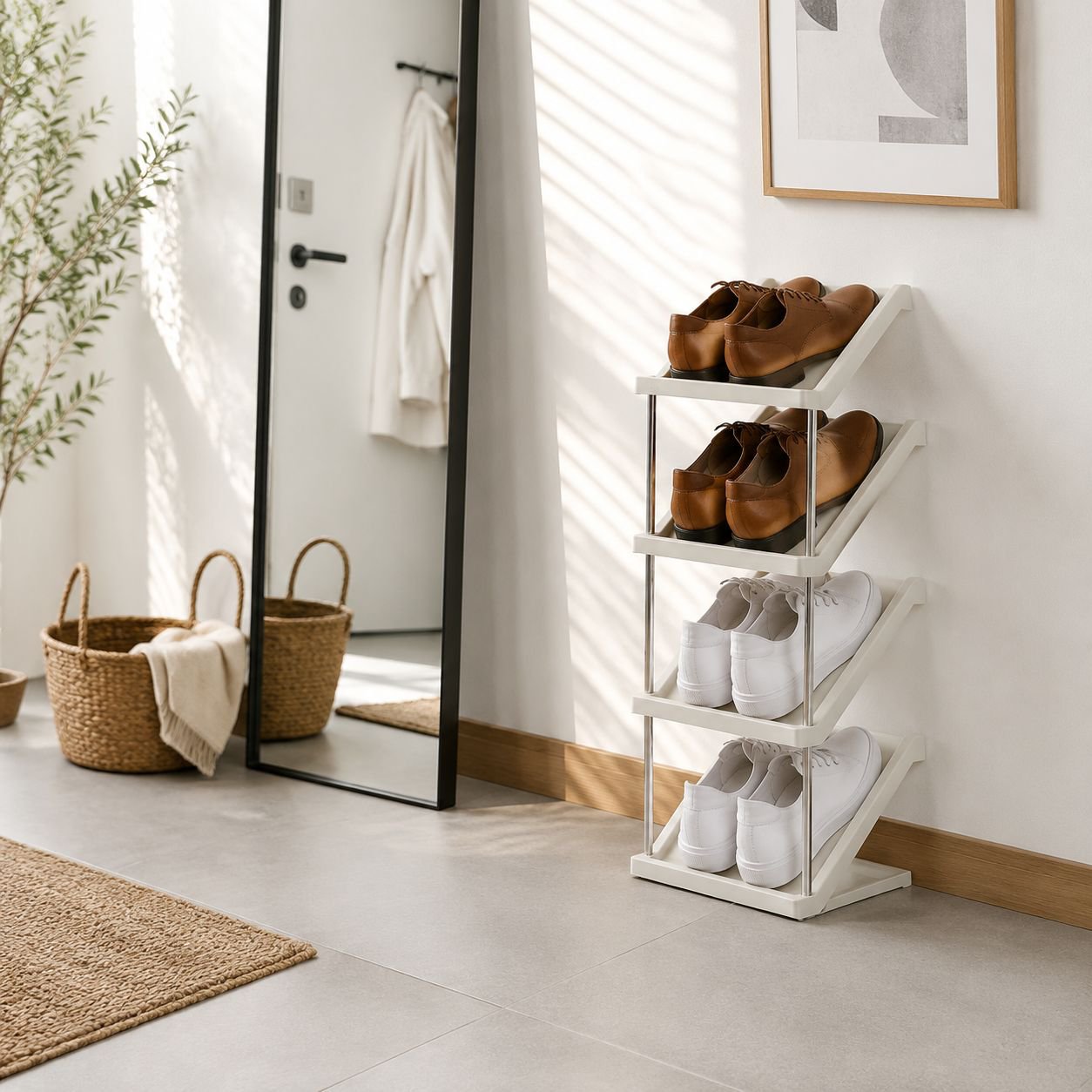 Mehrschichtiger Schuhschrank