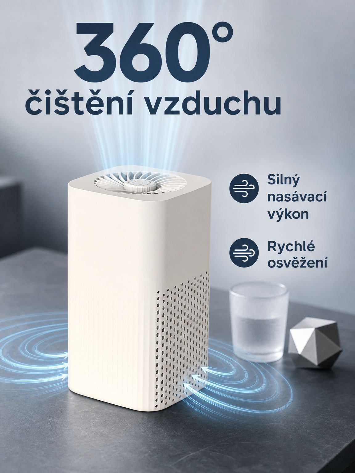 Domácí čistička vzduchu a deodorant