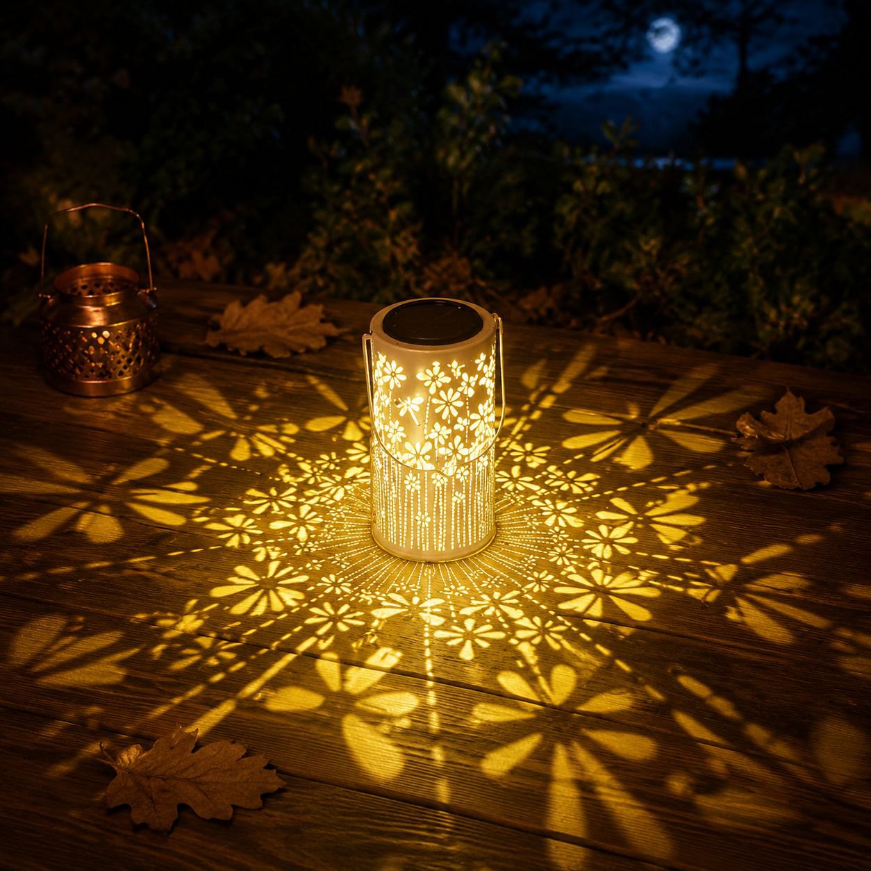 Solar-powered dragonfly night light, outdoor courtyard waterproof decoration, balcony garden landsca