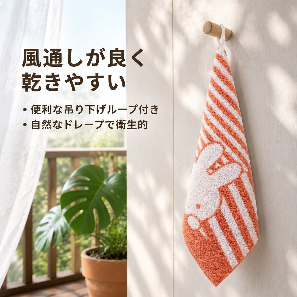 柔らかくて可愛い子供用洗顔タオル