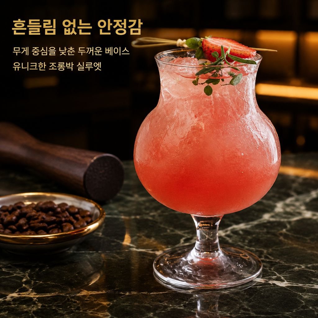 프리미엄 칵테일 잔/과일 티 잔