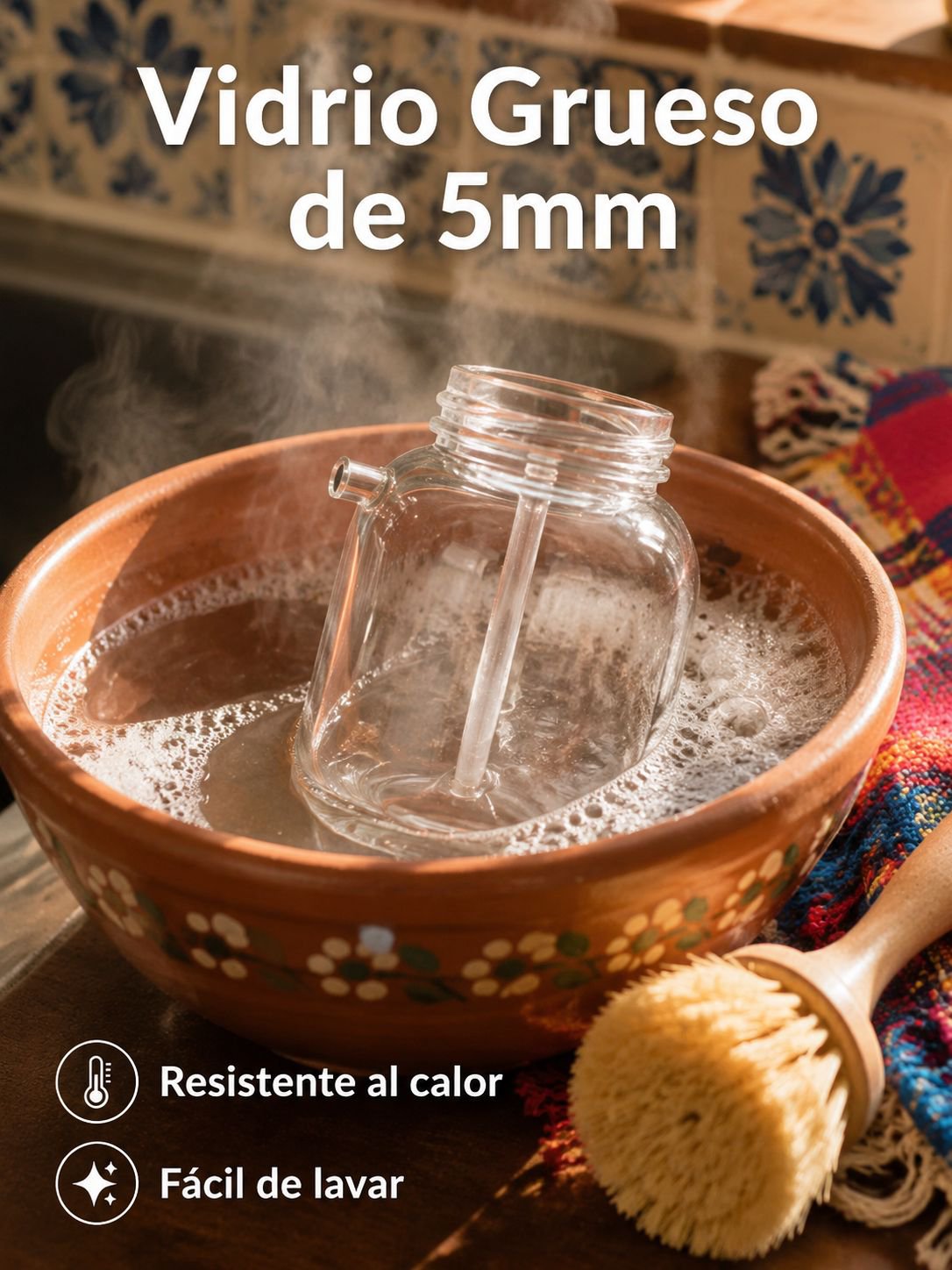 Botella exprimible de aceite con control de flujo