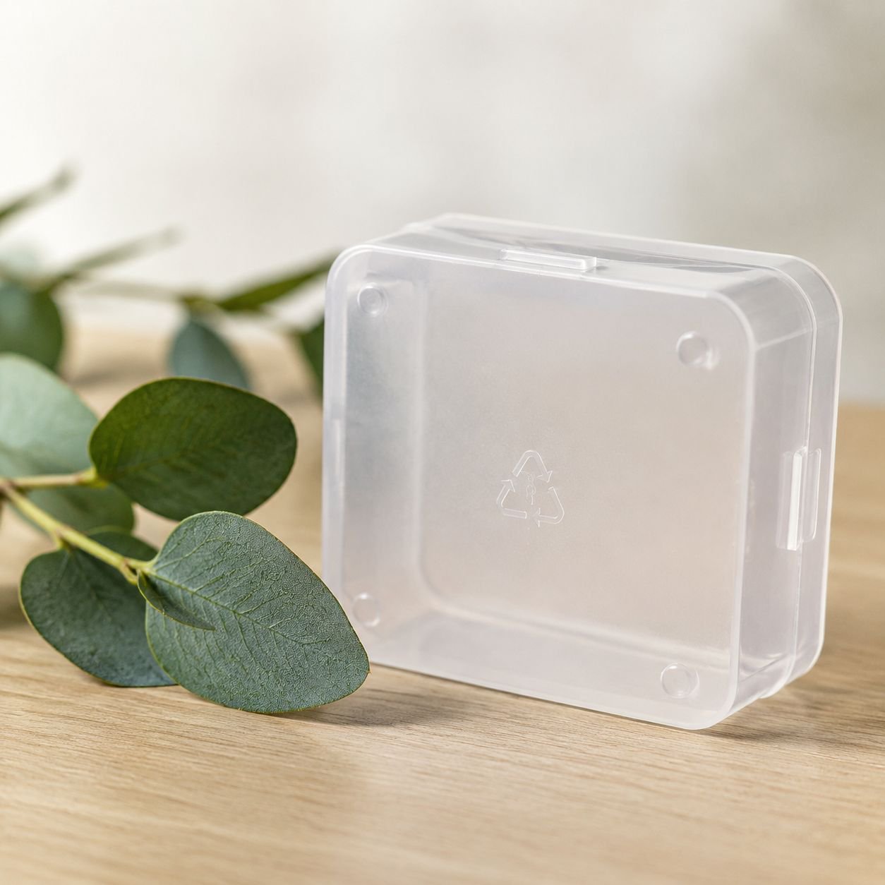 Clear jewelry organizer for beads, rivets, and small items