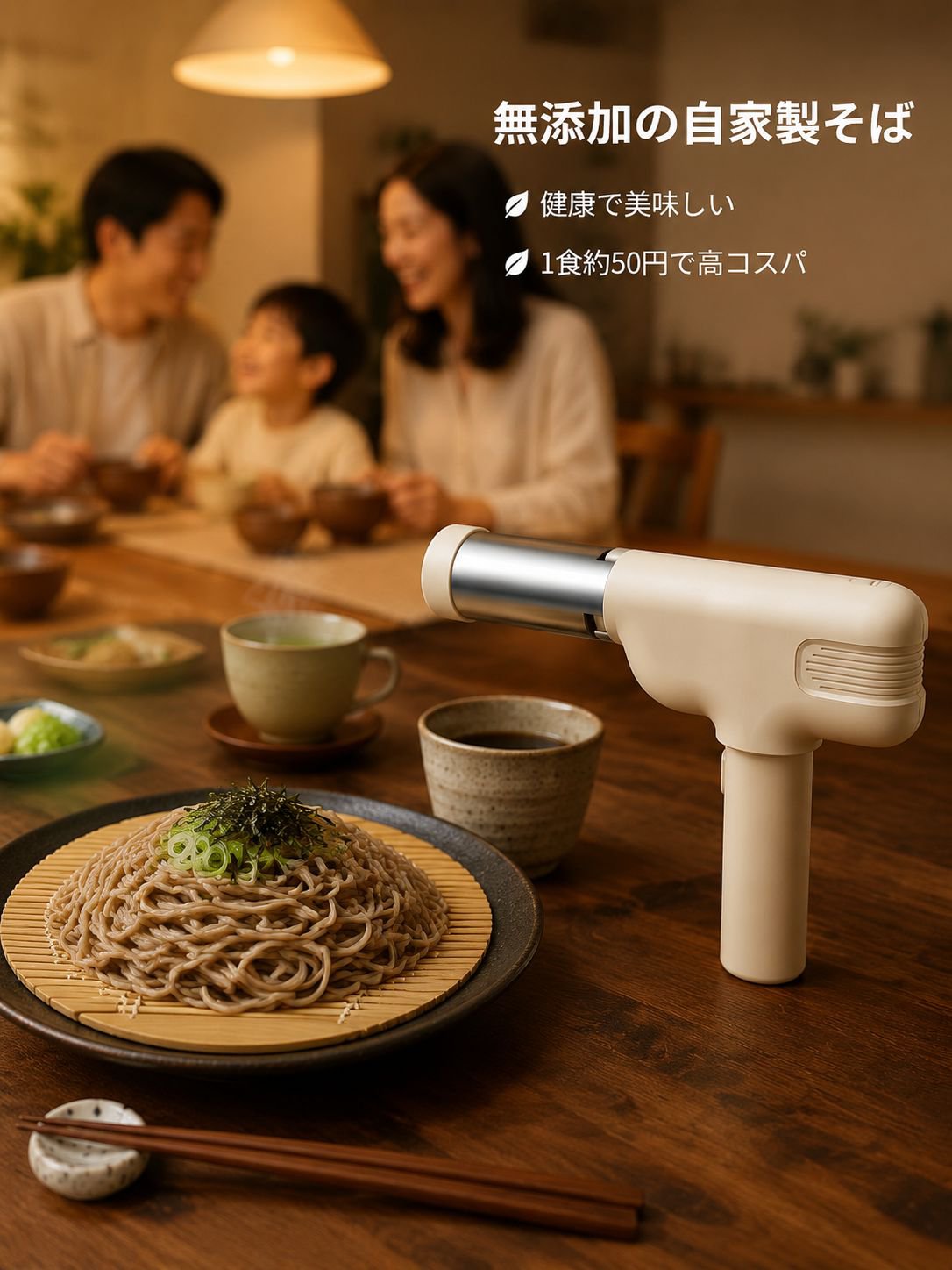 家庭用ハンディ電動製麺機