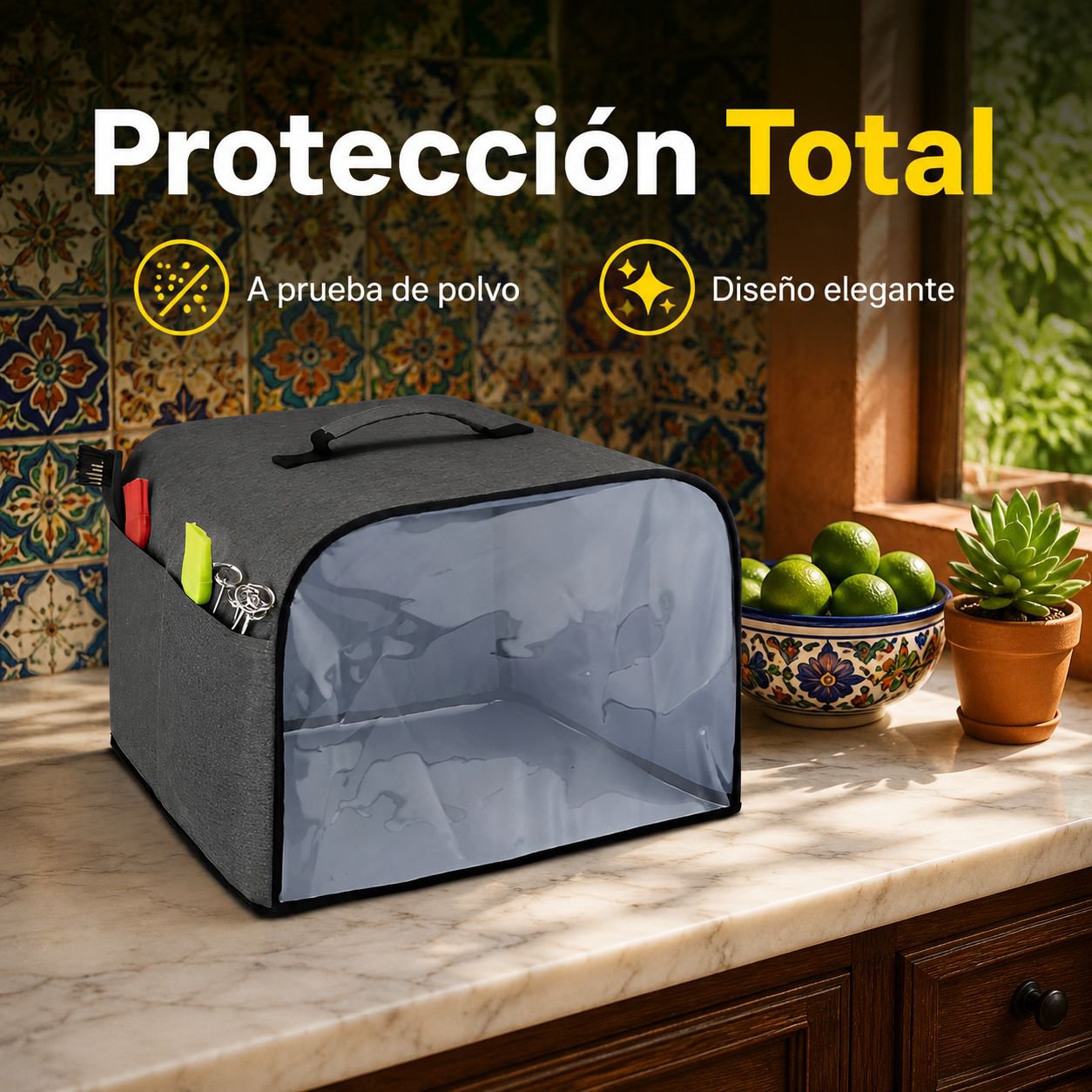 Funda multifuncional impermeable para horno, apta para freidora de aire y tostadora