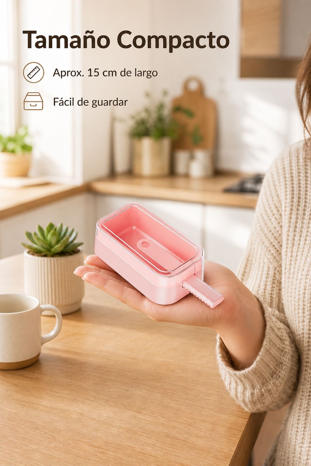 Molde flexible y resistente para postres fríos