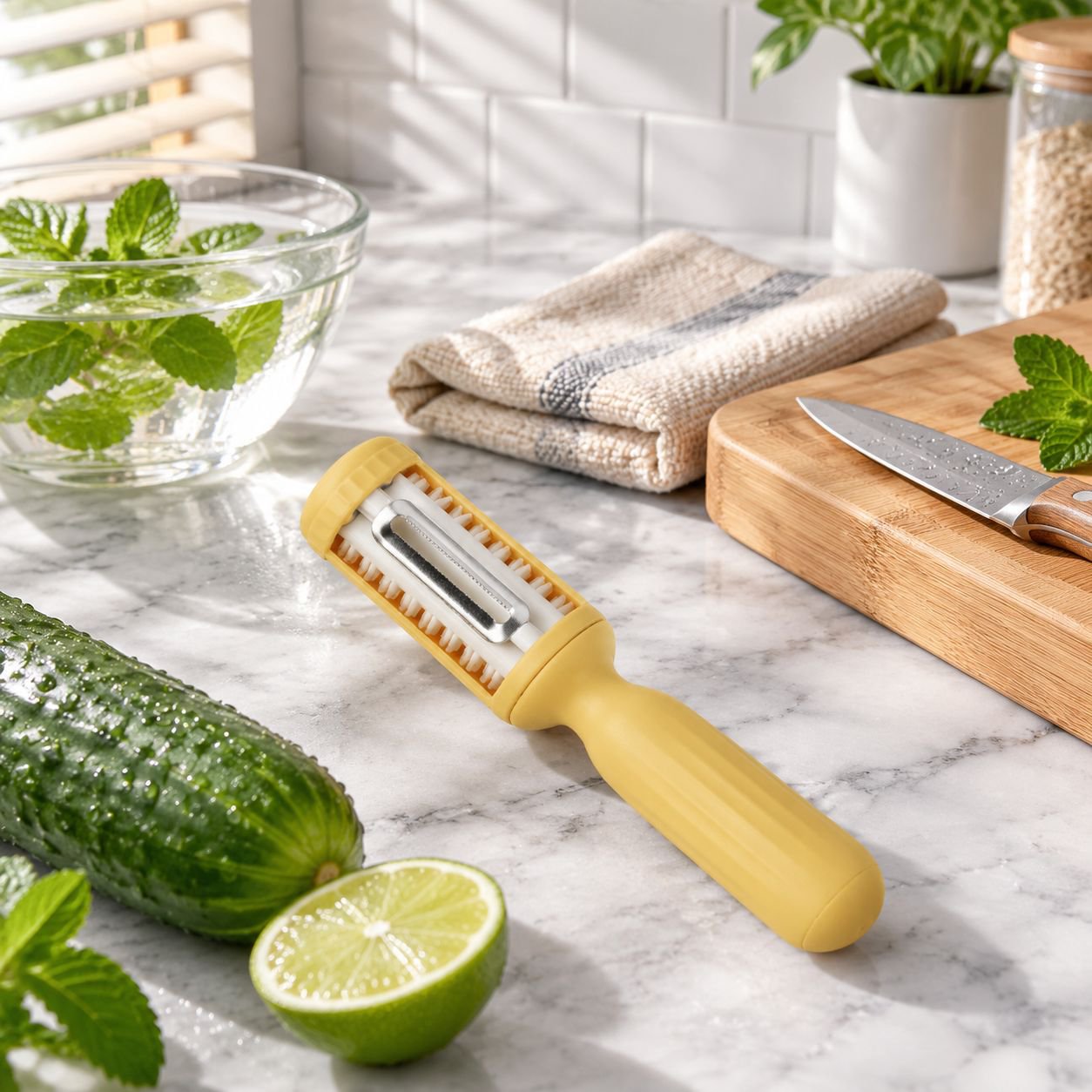 Household multi-functional peeler