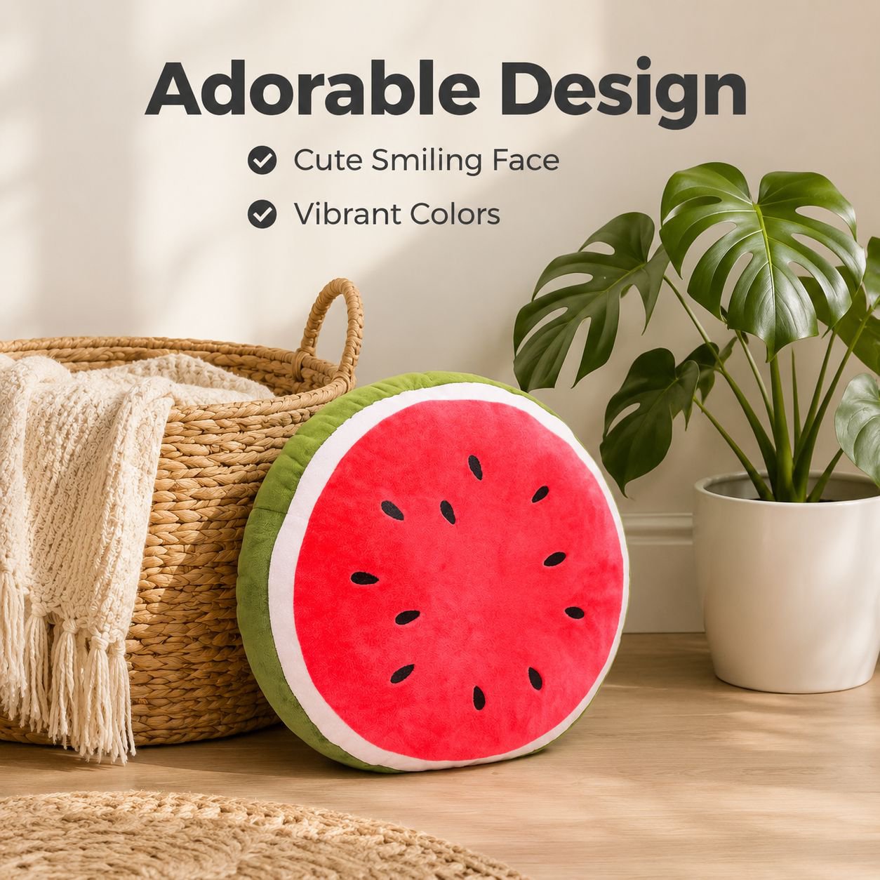 Watermelon Plush Toy Pillow