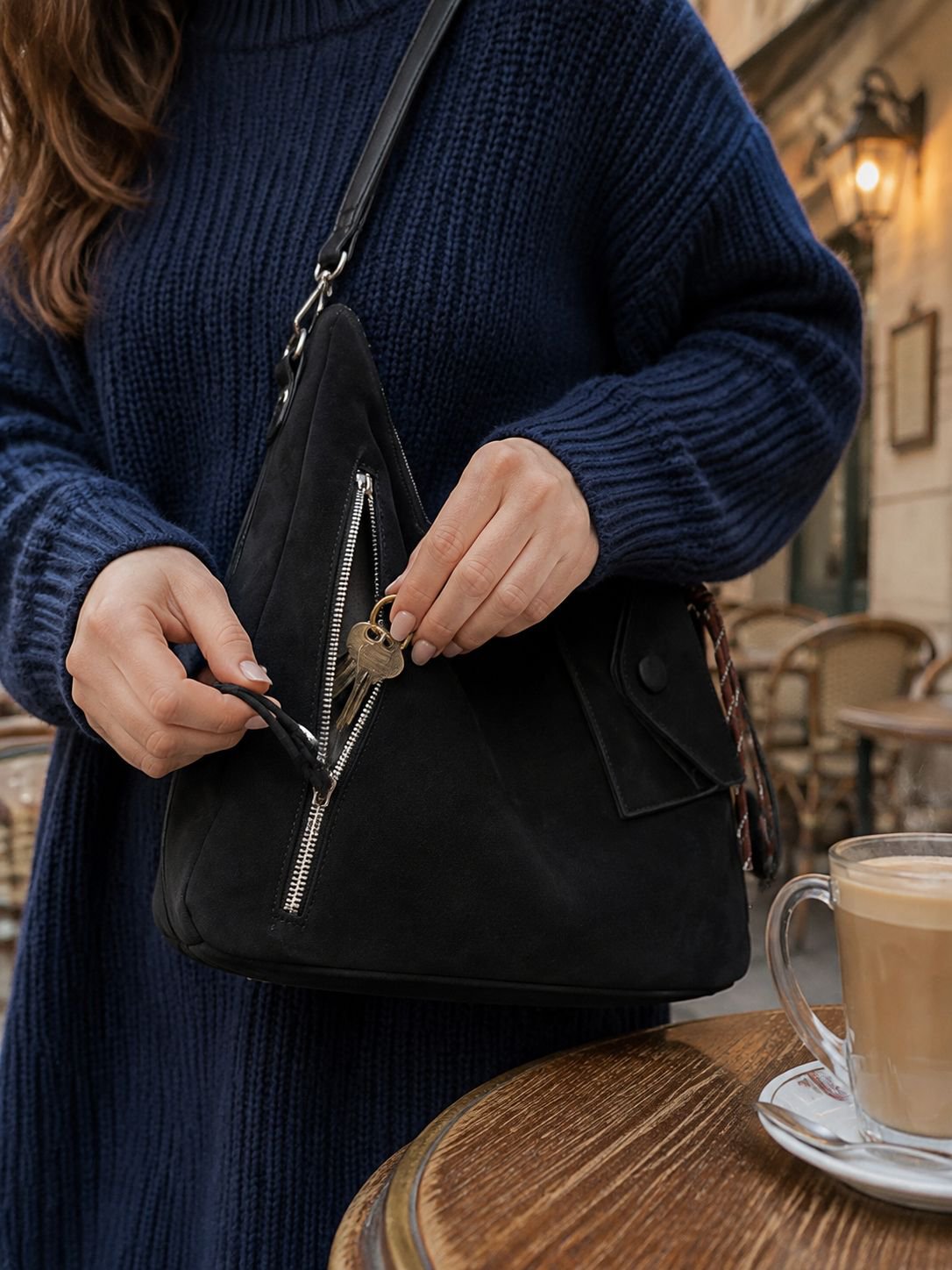Vielseitiger Rucksack/Umhängetasche mit großem Fassungsvermögen