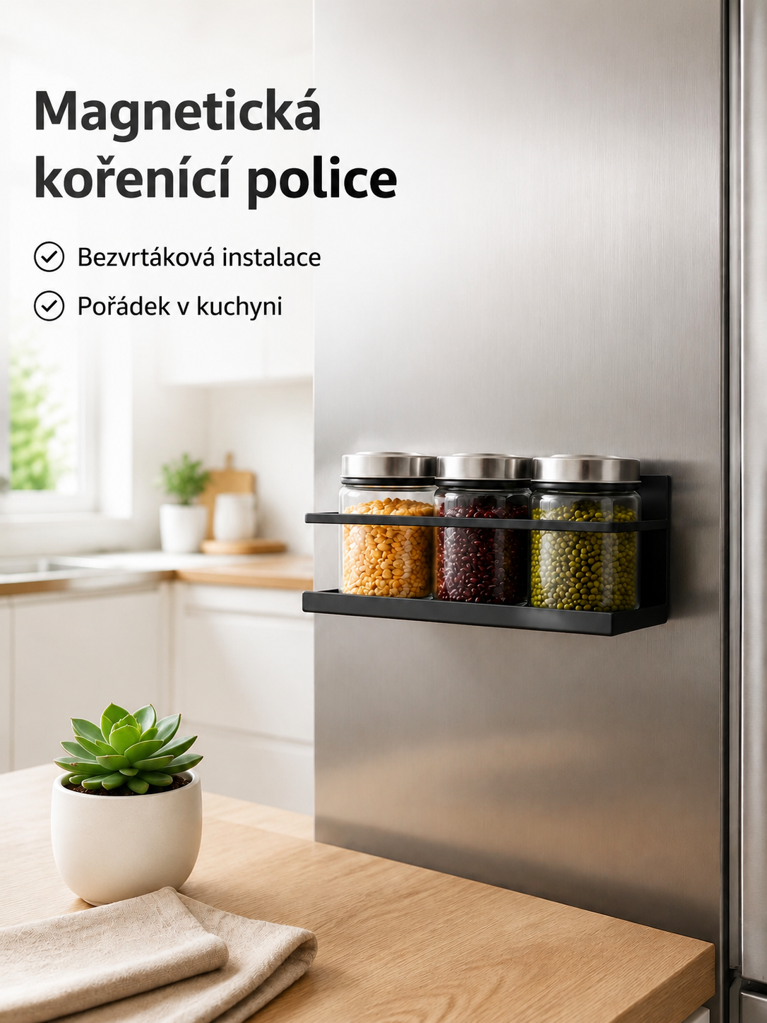 Multifunkční boční police