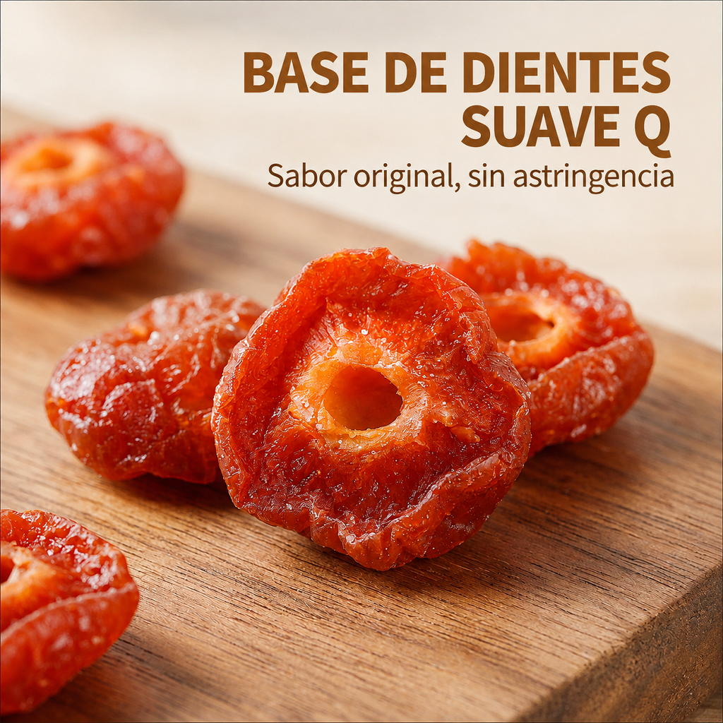 Snack saludable de media ciruela agridulce