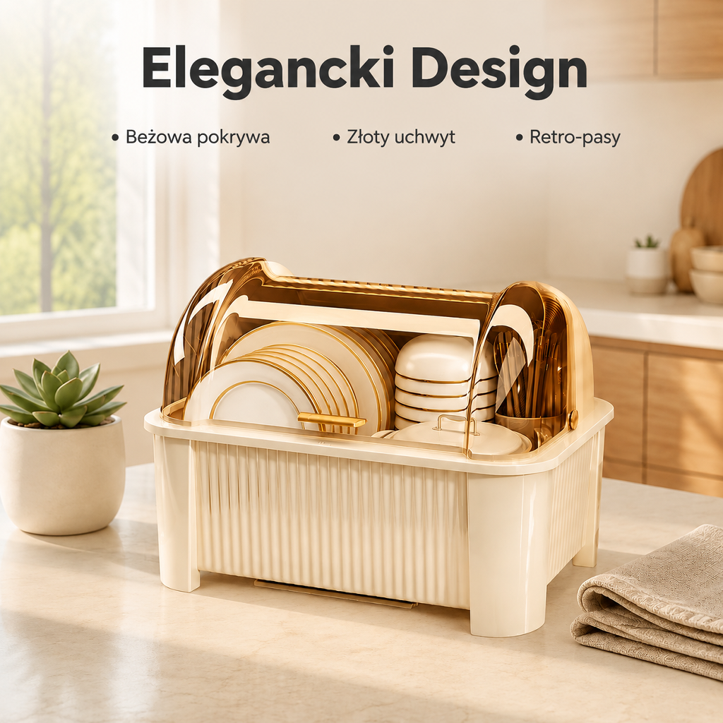 Kuchenny plastikowy organizer na naczynia