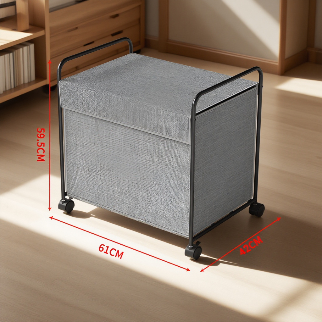 子供用おもちゃ収納ボックスの使用シーン