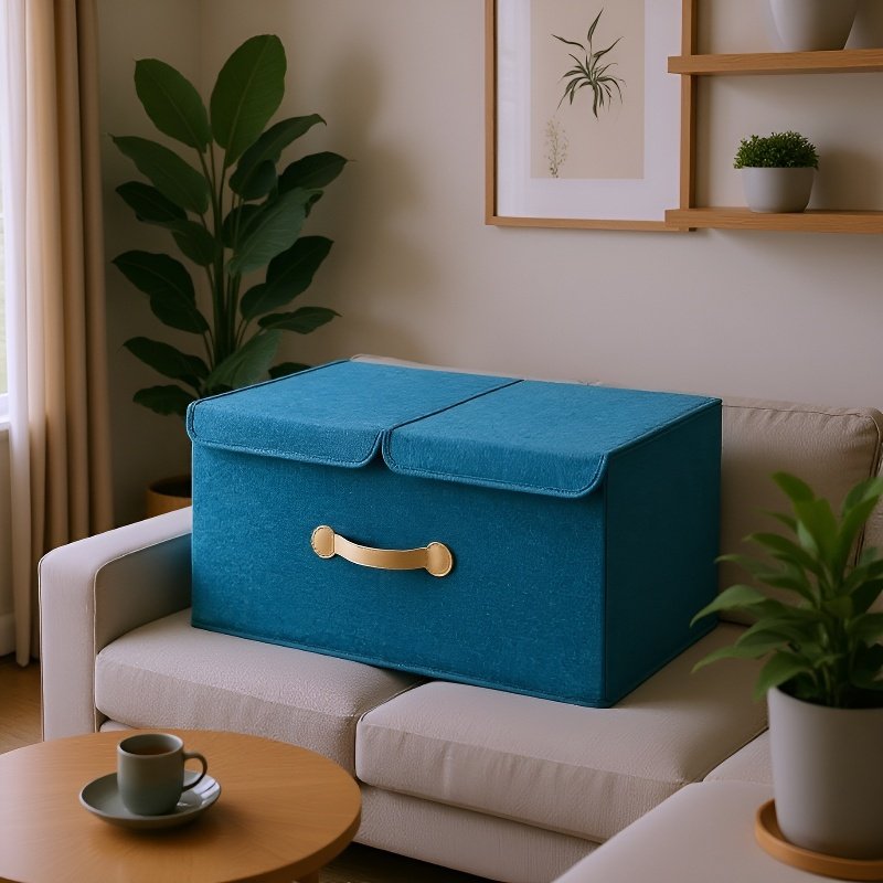 صندوق تخزين مقسم للأدراج لتنظيم الملابس الداخلية والأغراض