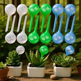 Transparenter Selbstbewässerer für Pflanzen