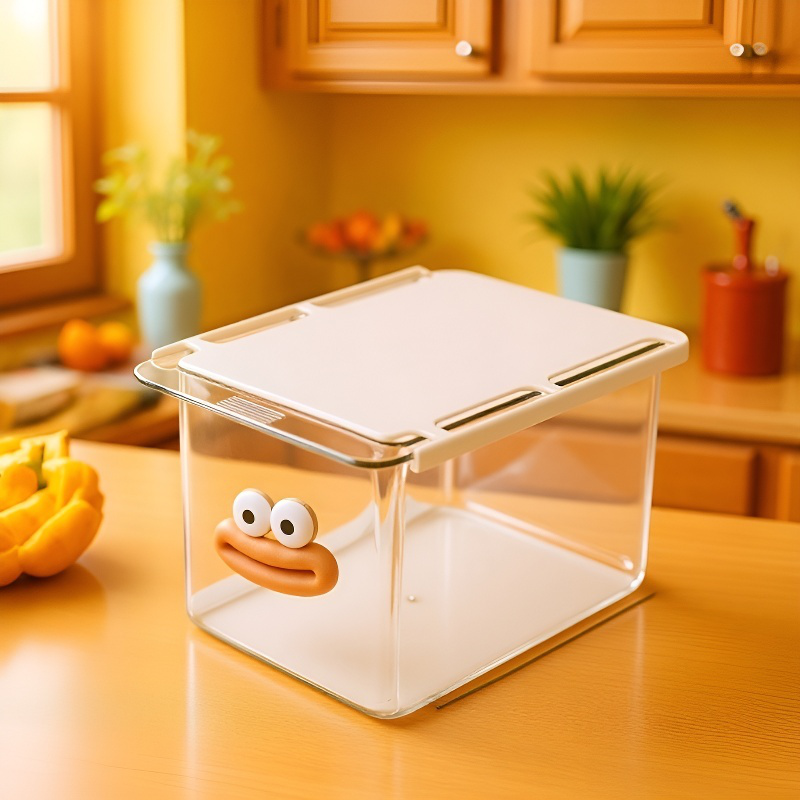 Armoire de rangement de salle de bain à tiroirs transparents multifonctions