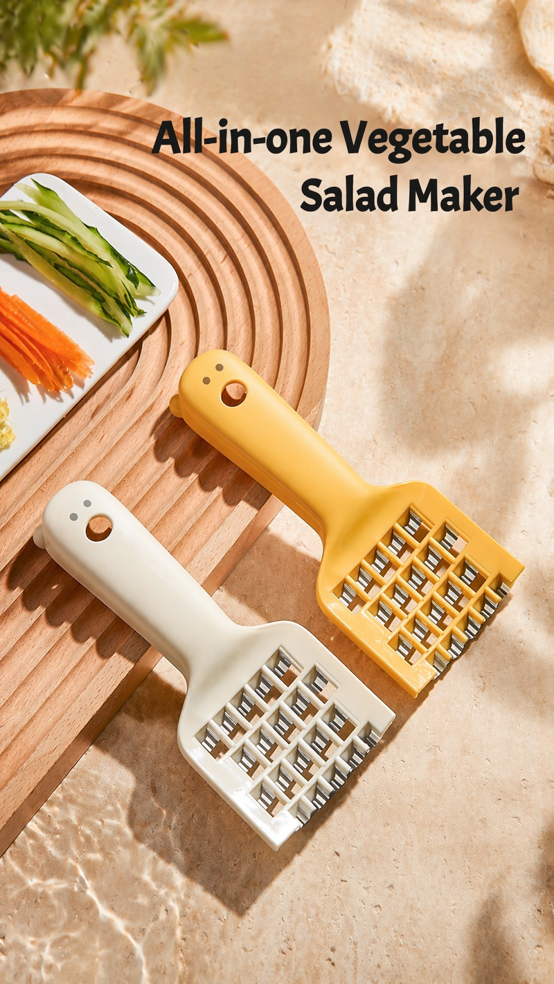 Compact cabbage vegetable grater for small kitchens