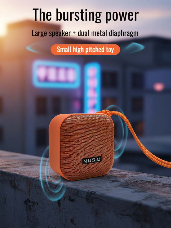 Waterproof Portable Outdoor Wireless Bluetooth Speaker