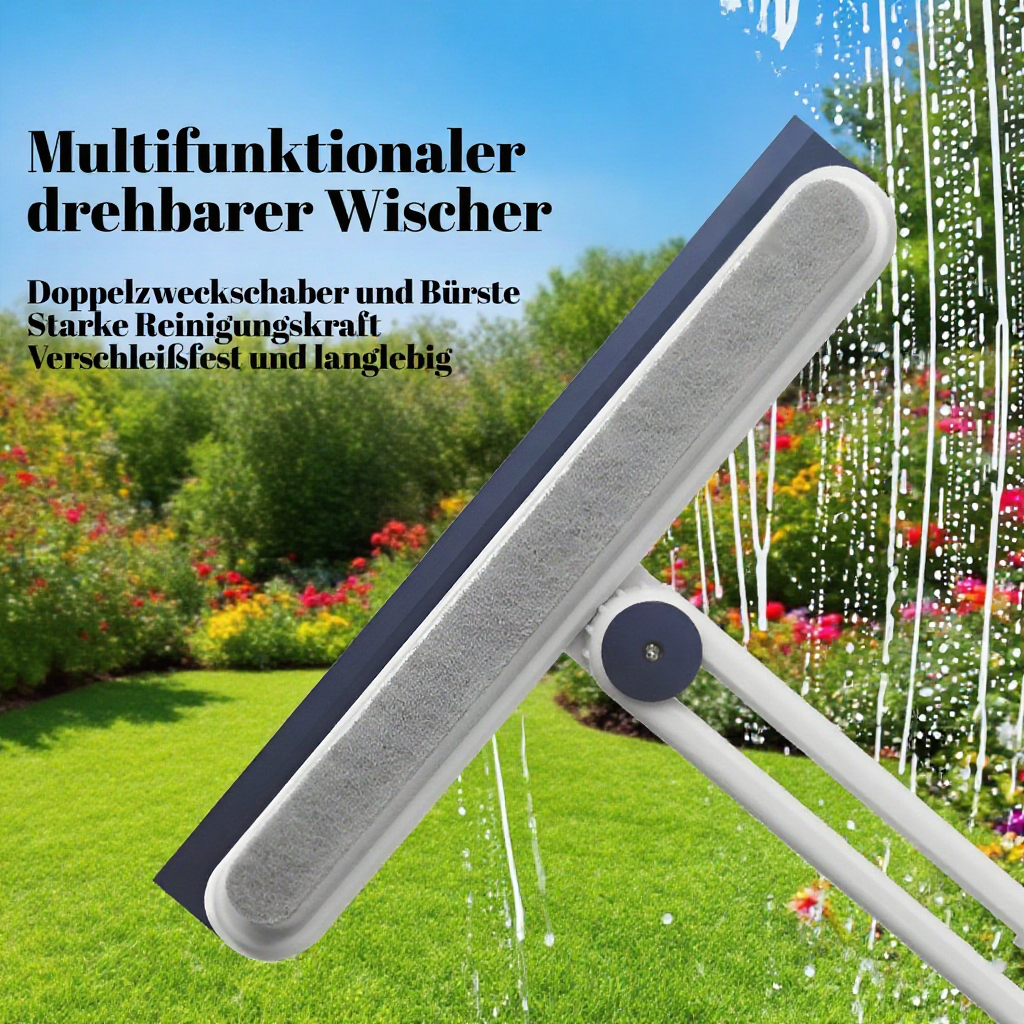 Japanisches Glasreinigungsartefakt für den Haushalt, Badezimmer, Glasschaber, Fenster, doppelseitige