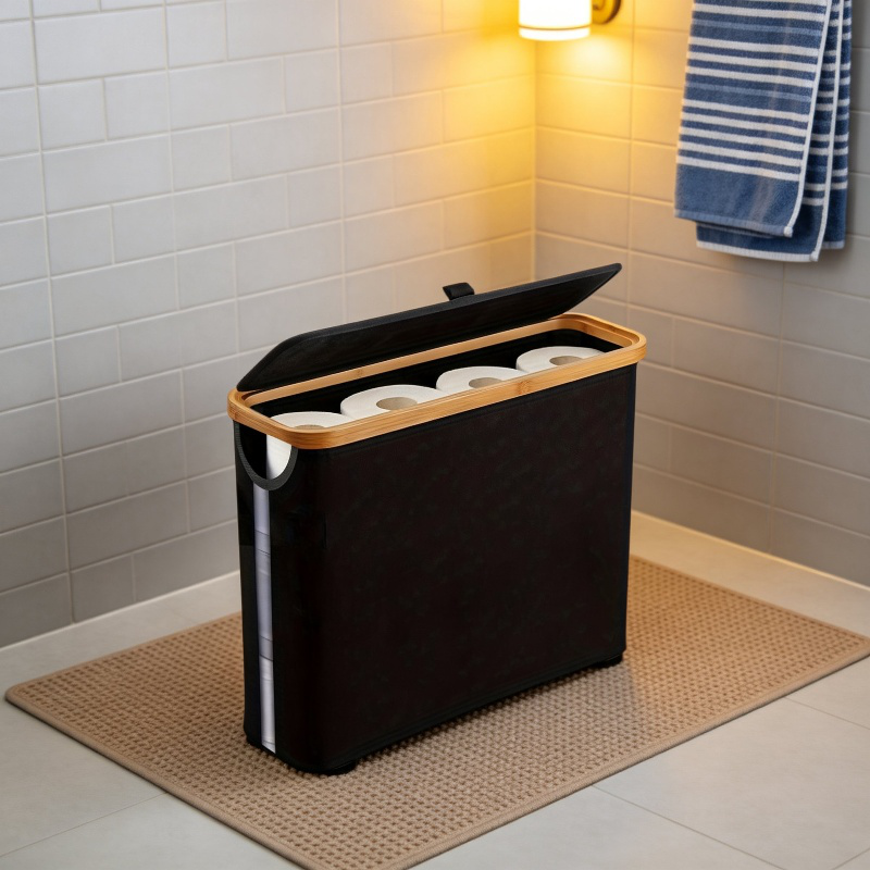 Organizador de baño moderno y elegante