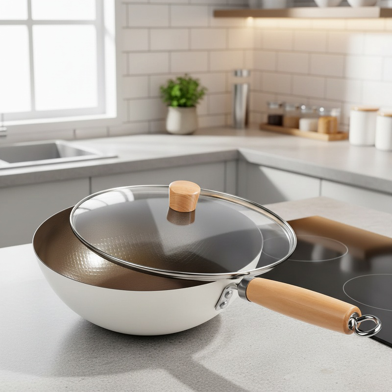 Ceramic NonStick Mini Frying Pan for Household Cooking