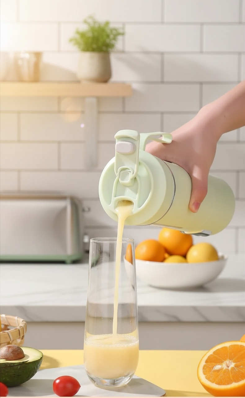 Compact USB Juicer for Travel and Home