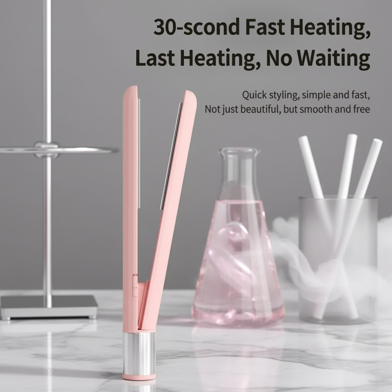 Mini Hair Straightener for Air Bangs