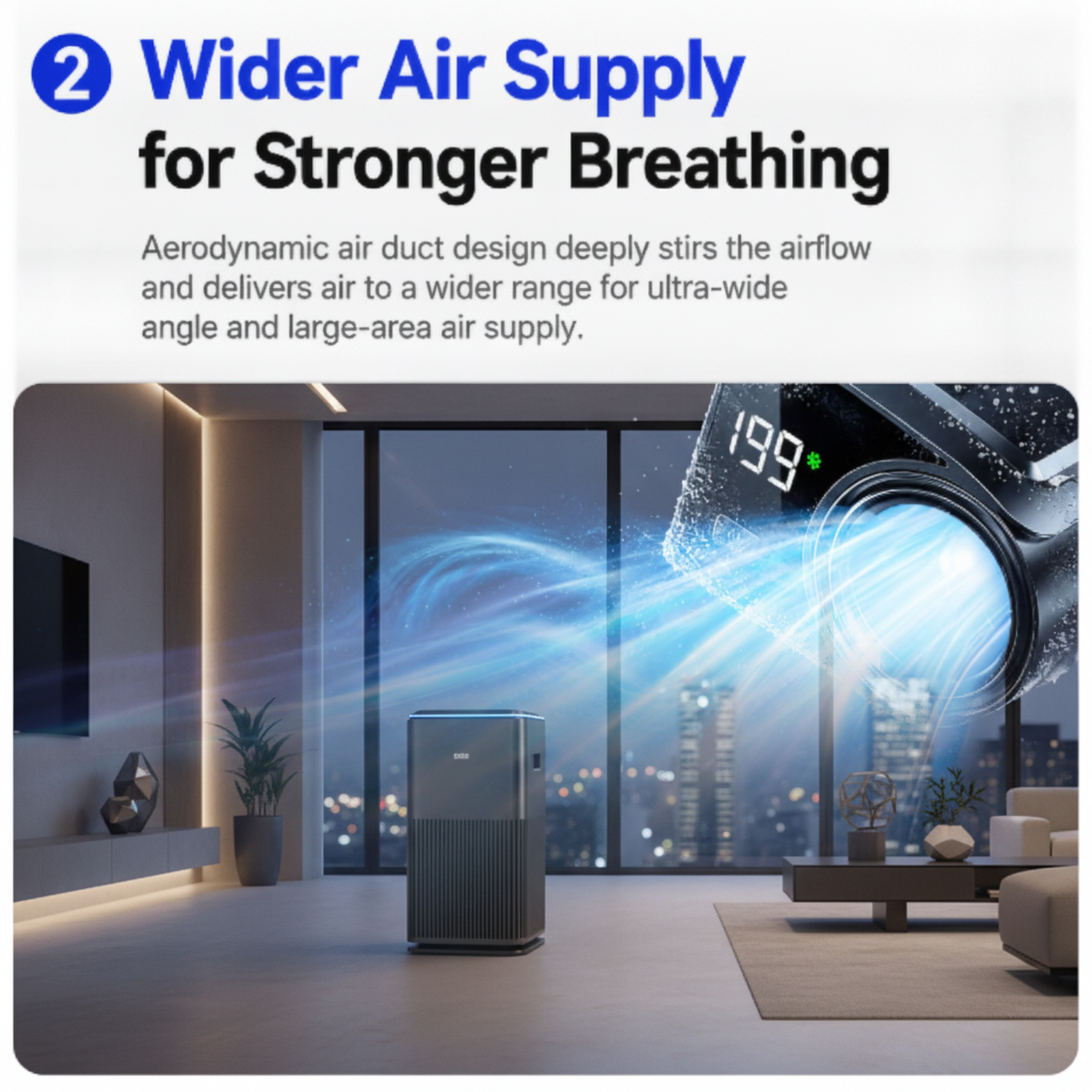 Portable Waist Clip Fan