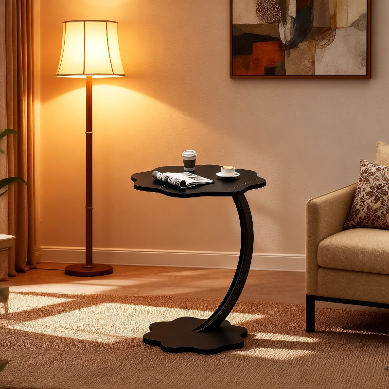 현대 유럽풍 꽃잎 티 테이블